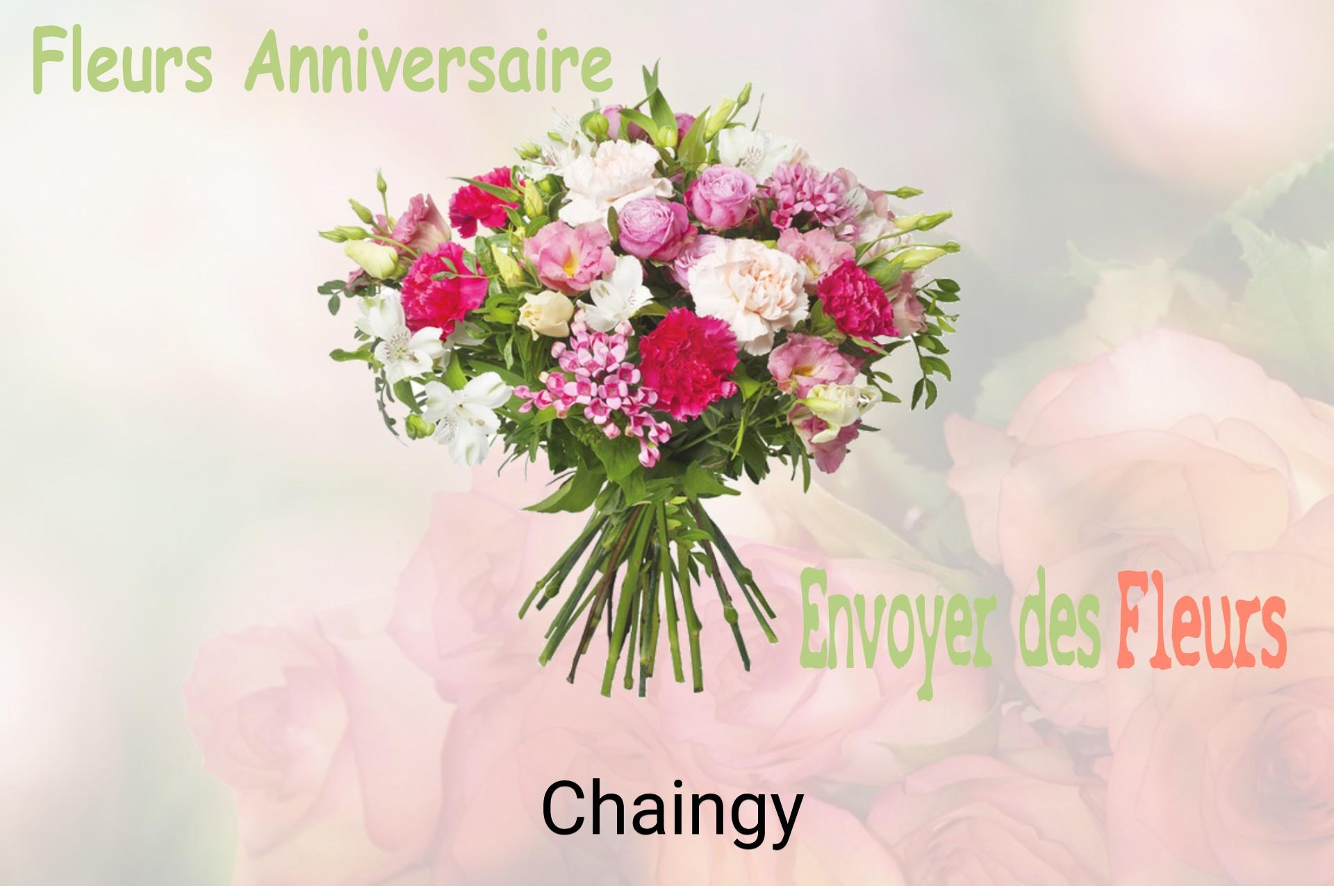 Bouquet de fleurs d’anniversaire livré à Chaingy
