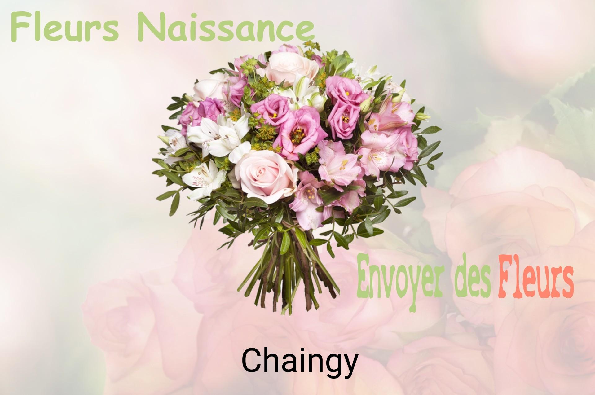 Bouquet de fleurs de naissance livré à Chaingy