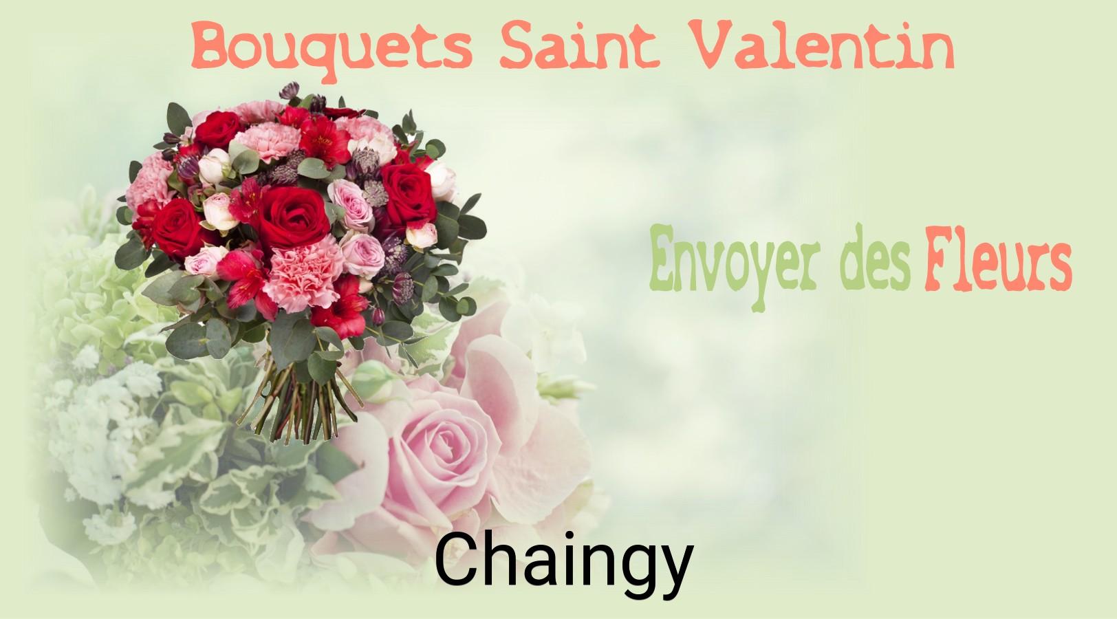 Roses de Saint-Valentin livrées à Chaingy