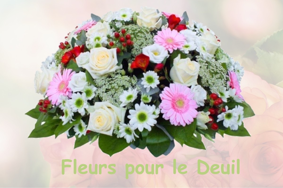 fleurs deuil CHAINGY